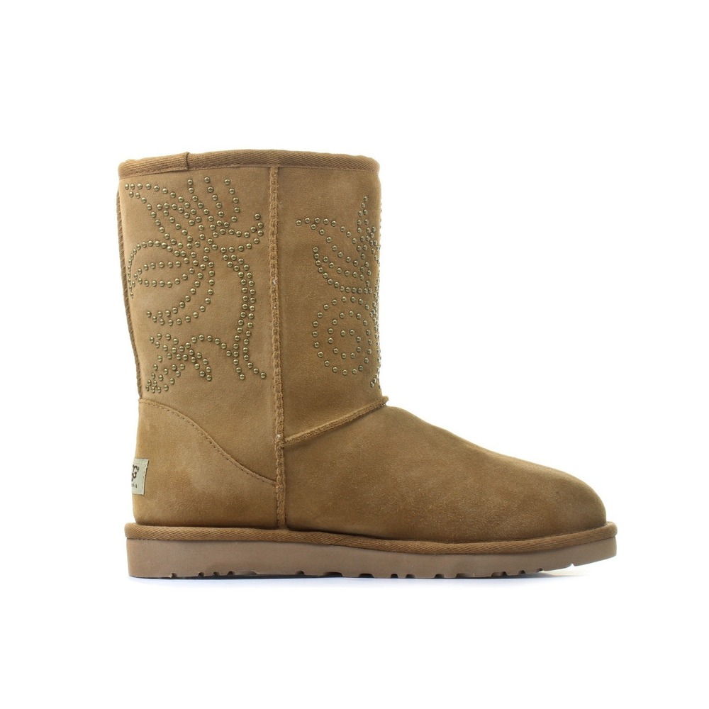 UGG Adelaide Chestnut Boots Womens Size 11 Chestnut Shearling Sheepskin NEW